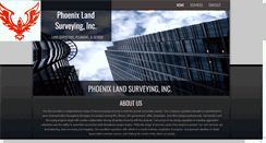 Desktop Screenshot of phoenix-surveying.com