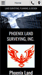 Mobile Screenshot of phoenix-surveying.com